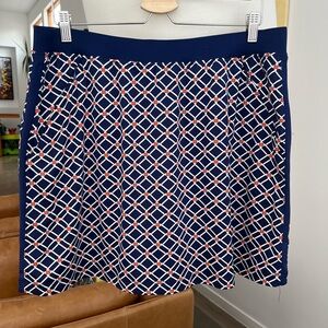 Tail Patterned Golf Skirt / Skort